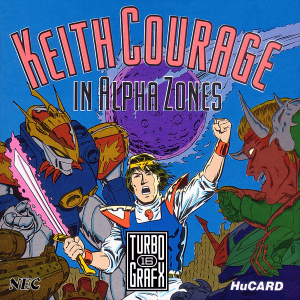 Keith Courage in Alpha Zones - TurboGrafx 16