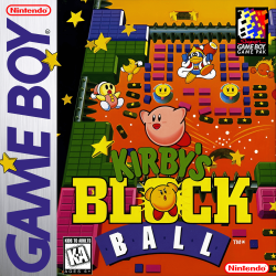 Kirby's Block Ball - Nintendo Gameboy