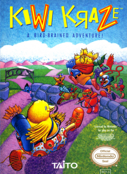 Kiwi Kraze A Bird Brained Adventure! - Nintendo NES