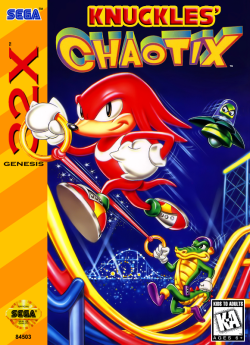 Knuckles Chaotix - Sega 32x