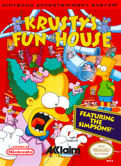 Krustys Fun House - Nintendo NES