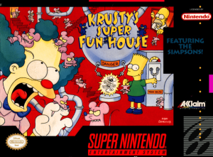 Krusty's Super Fun House - Super Nintendo