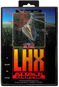 LHX Attack Chopper - Sega Genesis