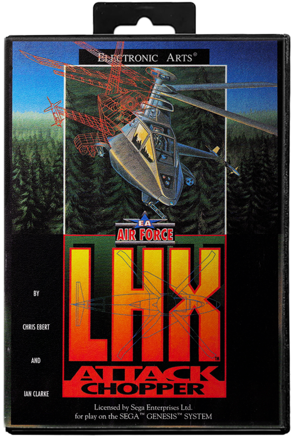 LHX Attack Chopper - Sega Genesis