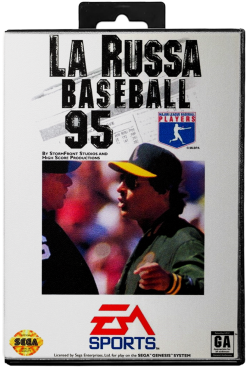 La Russa Baseball 95 - Sega Genesis