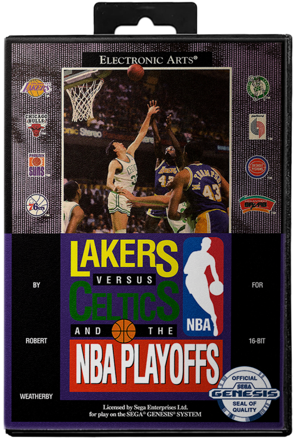 Lakers vs. Celtics and the NBA Playoffs - Sega Genesis
