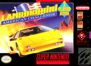 Lamborghini American Challenge - Super Nintendo