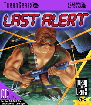 Last Alert - Turbografx CD
