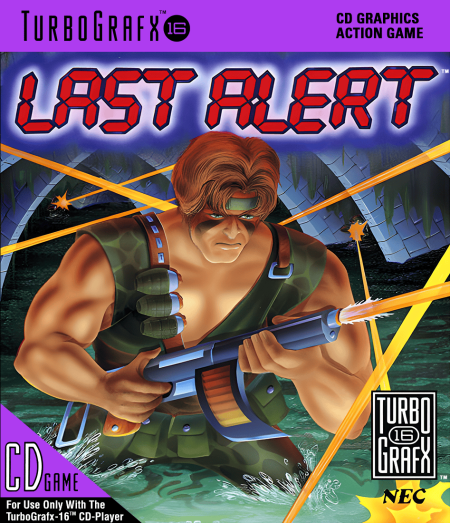 Last Alert - Turbografx CD