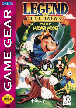 Legend of Illusion Starring Mickey Mouse- Sega Game Gear