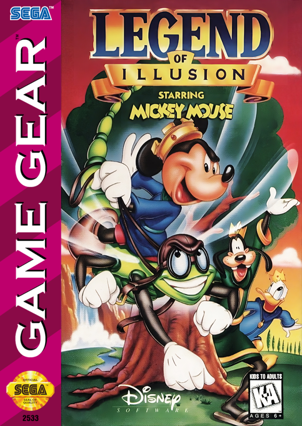 Legend of Illusion Starring Mickey Mouse- Sega Game Gear