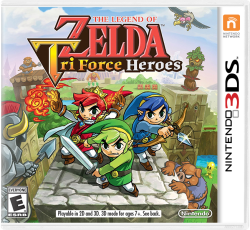 Zelda Tri Force Heroes - Nintendo 3ds