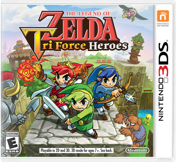 Zelda Tri Force Heroes - Nintendo 3ds
