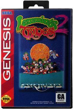 Lemmings 2 The Tribes - Sega Genesis