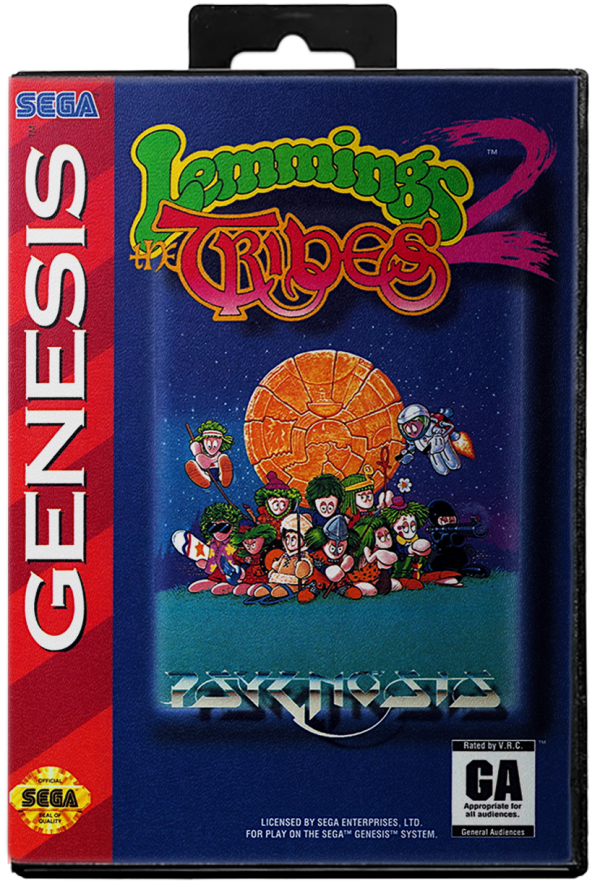 Lemmings 2 The Tribes - Sega Genesis