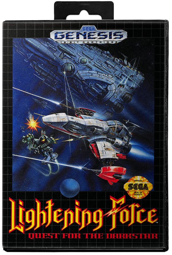 Lightening Force Quest for the Darkstar - Sega Genesis
