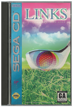 Links The Challenge of Golf - Sega CD