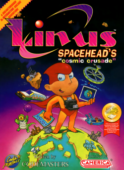 Linus Spaceheads Cosmic Crusade - Nintendo NES