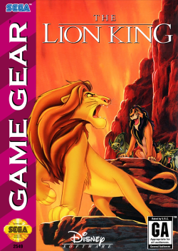 The Lion King- Sega Game Gear