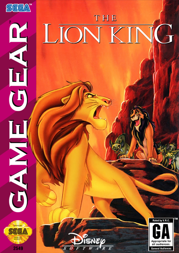 The Lion King- Sega Game Gear