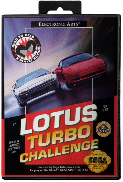 Lotus Turbo Challenge - Sega Genesis