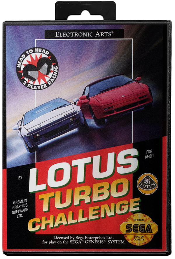 Lotus Turbo Challenge - Sega Genesis