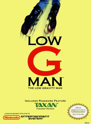 Low G Man The Low Gravity Man - Nintendo NES