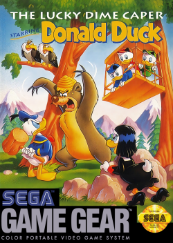 Lucky Dime Caper Starring Donald Duck- Sega Game Gear