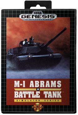 M-1 Abrams Battle Tank - Sega Genesis