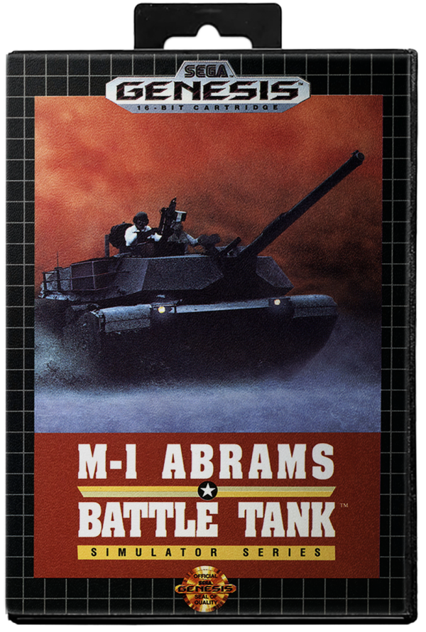 M-1 Abrams Battle Tank - Sega Genesis