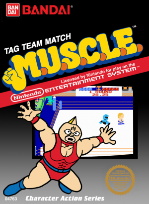 M.U.S.C.L.E. Tag Team Match - Nintendo NES