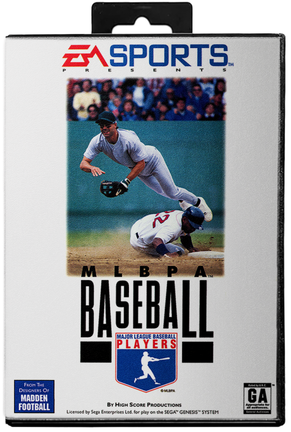 MLBPA Baseball - Sega Genesis