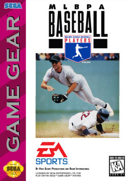 MLBPA Baseball- Sega Game Gear