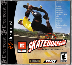 MTV Sports Skateboarding - Sega Dreamcast