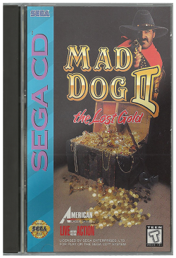 Mad Dog II Lost Gold - Sega CD
