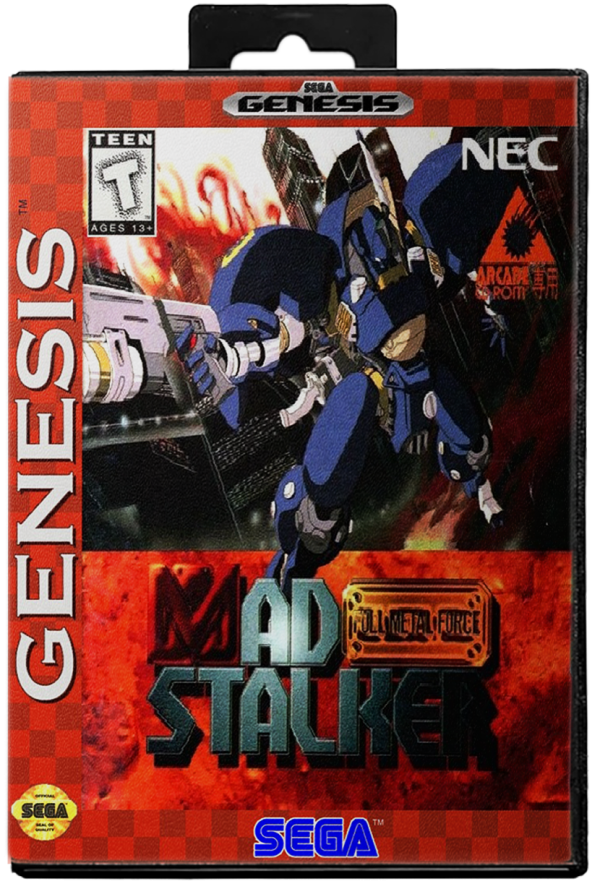 Mad Stalker Full Metal Forth - Sega Genesis