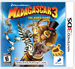 Madagascar 3 - Nintendo 3ds