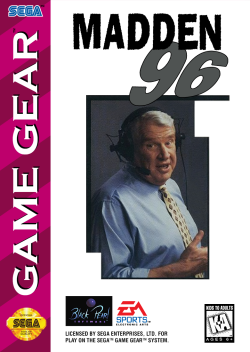 Madden 96- Sega Game Gear