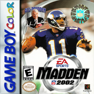 Madden 2002 - Nintendo Gameboy Color