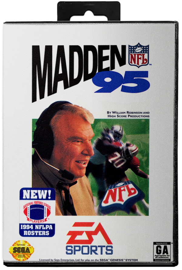 Madden NFL '95 - Sega Genesis