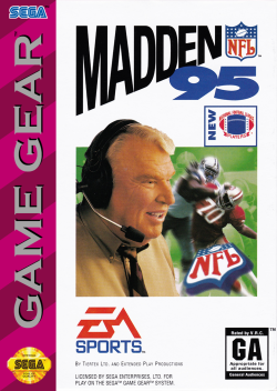 Madden 95- Sega Game Gear