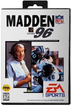 Madden NFL 96 - Sega Genesis