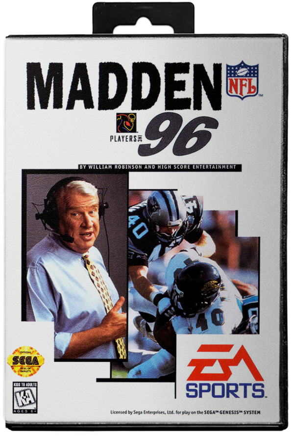 Madden NFL 96 - Sega Genesis