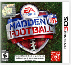 Madden NFL Football - Nintendo 3ds
