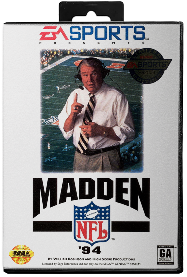 Madden NFL '94 - Sega Genesis
