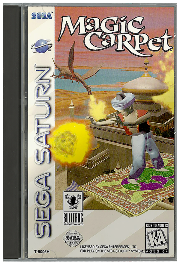 Magic Carpet - Sega Saturn