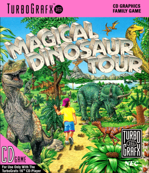 Magical Dinosaur Tour - Turbografx CD