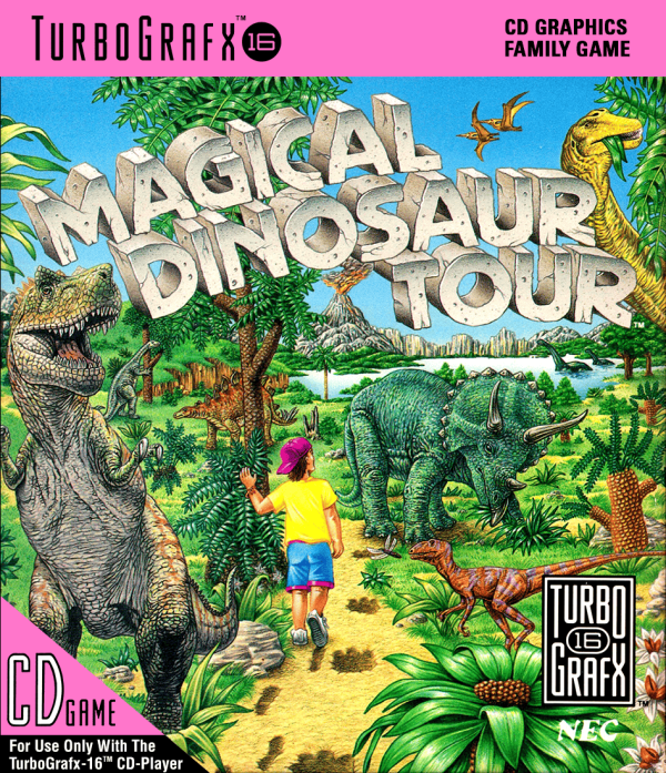 Magical Dinosaur Tour - Turbografx CD