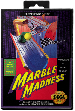 Marble Madness - Sega Genesis