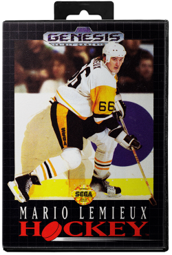 Mario Lemieux Hockey - Sega Genesis